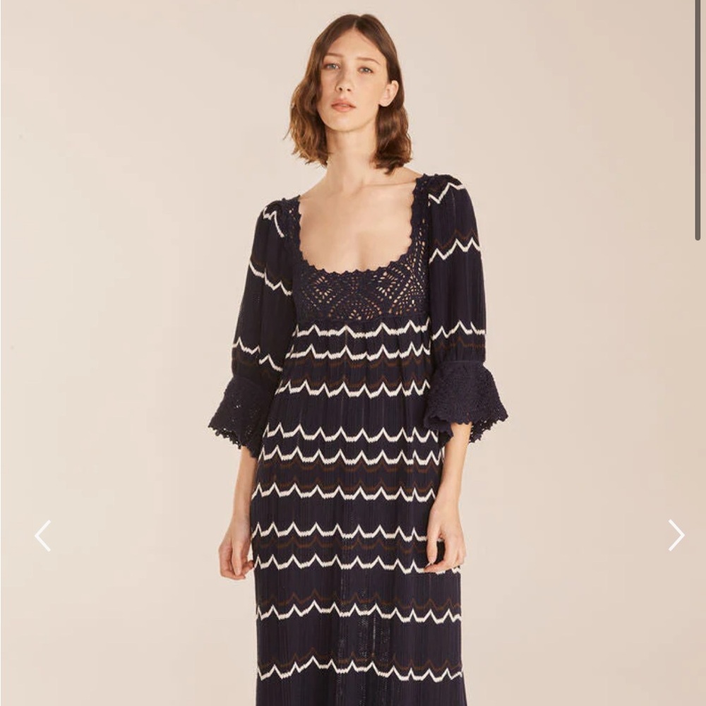 Rebecca Taylor Lace Sweater Dress
